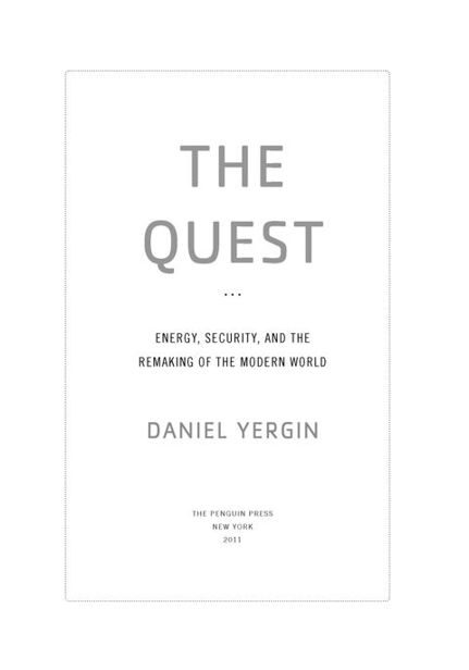 The Quest - Yergin Daniel