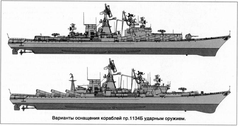 Корабль вариант. БПК 1134б модернизация. Крейсера проекта 1134 схема. Нереализованные проекты кораблей ВМФ СССР. Альтернативный БПК проекта 1134.