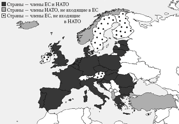 Европейская страна не входит в нато